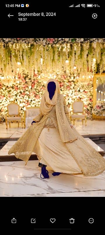 Bridal Maxi | walima Dress | Wedding Dress | Barat | clothes 9