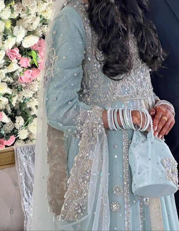 Bridal Maxi | walima Dress | Wedding Dress | Barat | clothes 11