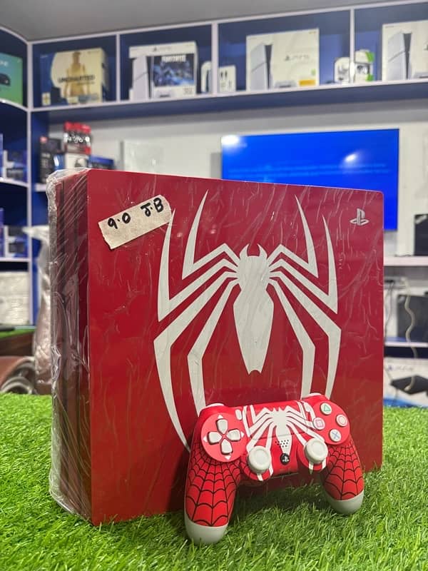 PS4 PRO (9.0) JAIBREAK SPIDERMAN EDITION 0