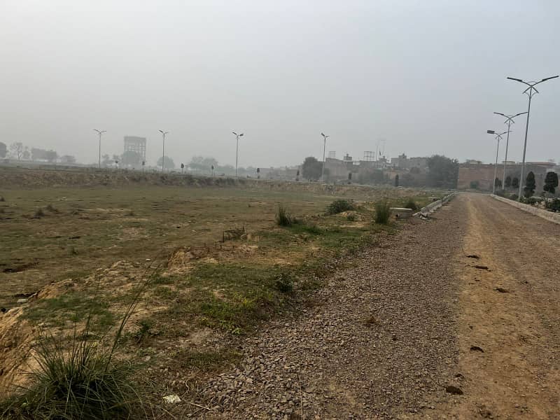 Near Orange Line Train Station and Ring Road 3 Marla Residential Plot File For Sale Al Raheem Gardens Phase 5, GT Road, Lahore, Punjab 0