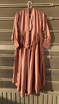 Silk Maxi Dress/ Abaya (New)