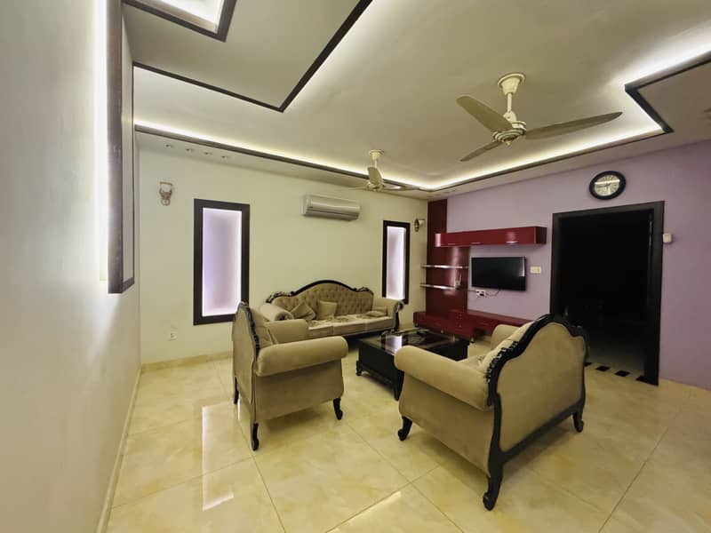 10 Marla Full Furnished Upper Portion Available For Rent in Bahria Town Lahore 2