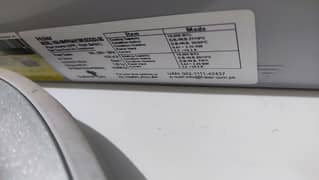 haier ac 1.5 ton DC inverter model# 18hpaa