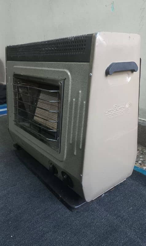 Gas Heater like new solid and heavy weight 1