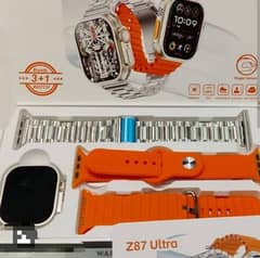 Z87 Ultra 2 Smart Watch with 3 straps 1 Megnatic charger 1 user book.