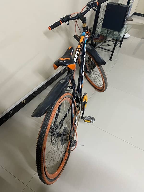 Orange bicycle for sale 1