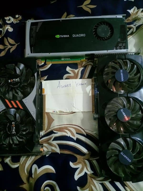 Faulty 3 gpus sell Gtx 960 n R9 280x n Quadro 4000 reed Add 1