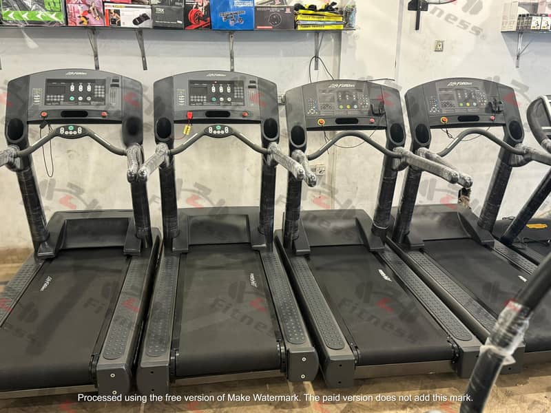 Life Fitness USA Brand Commercial Treadmill || Imported Treadmill 0