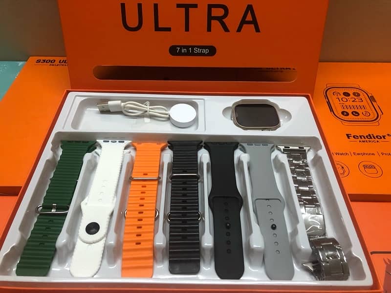 Smart Watch Ultra 7 in 1 Straps / TK90 / Y99 / Smartwatch 0