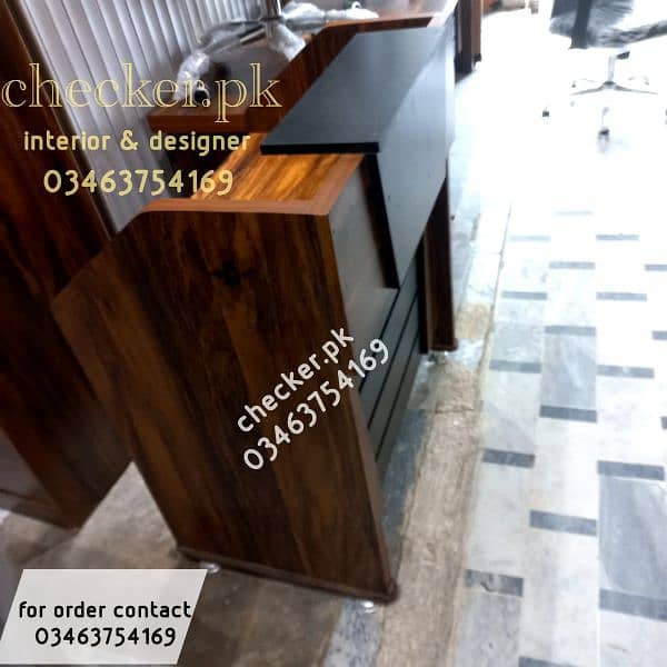 Reception counter, cash counter, executive, cubical & office table 8