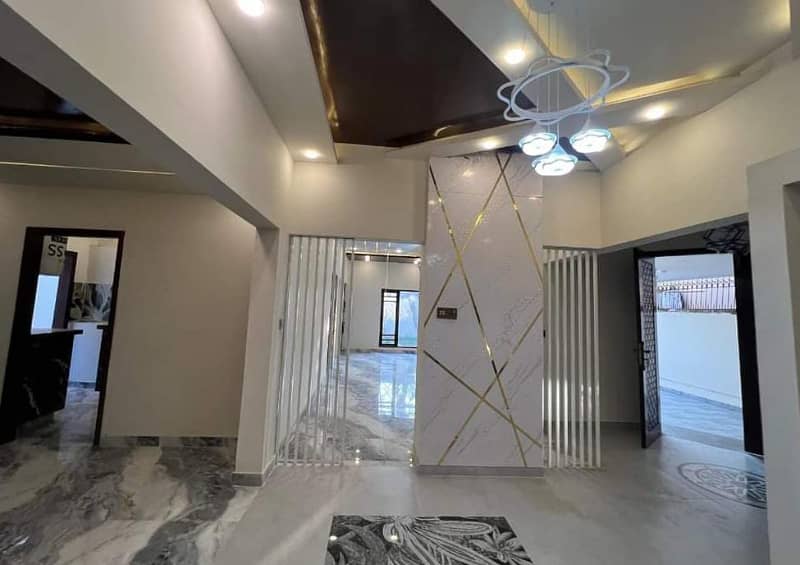 500 YARDS NEWLY RE-BUILT BUNGALOW FOR SALE MODERN ELEVATION DHA PHASE 5 KHY- BADAR 7