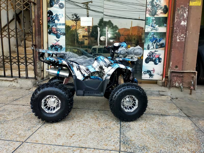 Zero Metre 150 Size Sports Allowy Rims Atv Quad Deliver In Al Pakistan 1