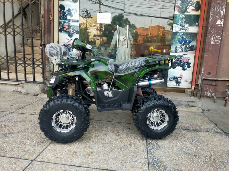 Zero Metre 150 Size Sports Allowy Rims Atv Quad Deliver In Al Pakistan 4