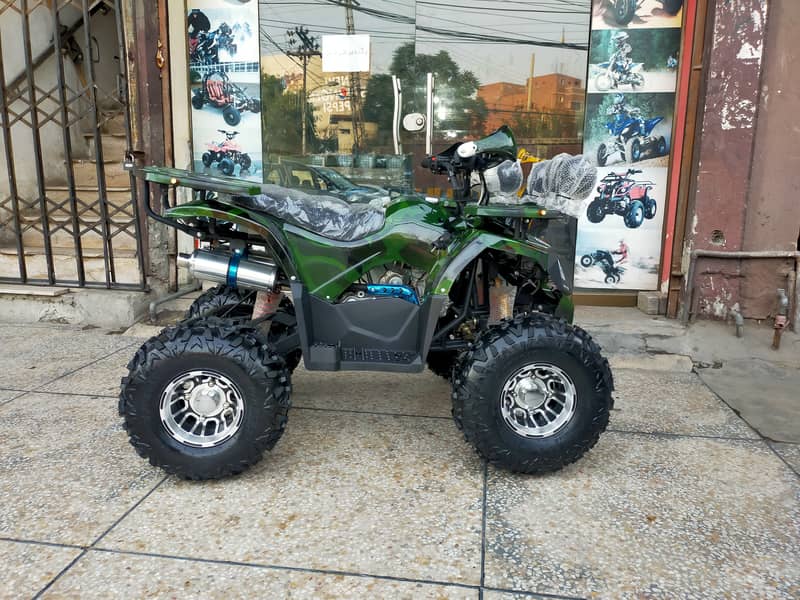 Zero Metre 150 Size Sports Allowy Rims Atv Quad Deliver In Al Pakistan 6