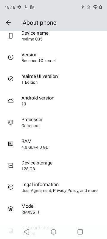 realme C35 4+4/128GB 2