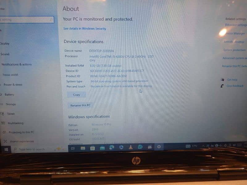 hp laptop condition 10/10 New hp brand 2