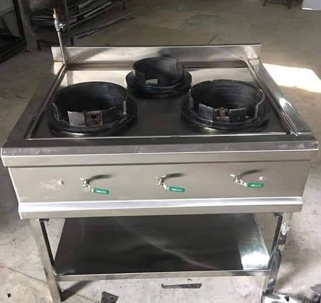 Sharwama Counter with Fryer Hot plate Grill Pizza Oven Slush Machine 16