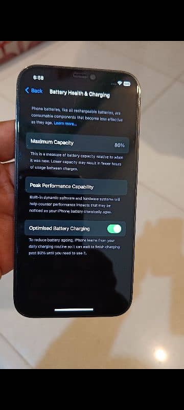 Iphone 12 Pro 256 GB with 86% battery Health 3