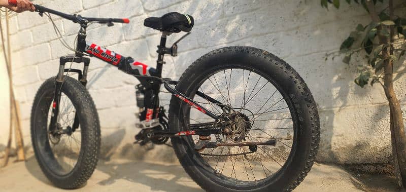 LAND ROVER BYCYCLE FOR SALE.  BIG TAIR CYCLE USED FOR SALE 5