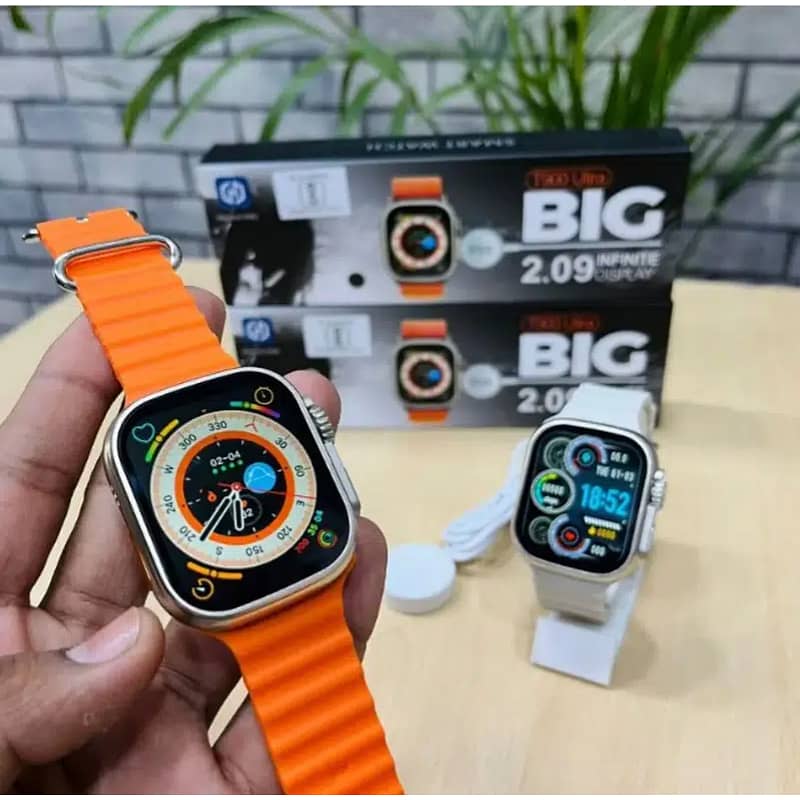 T900 Ultra Big 2.09-Inch Infinite Display Series 8 Smart Watch With Bl 3