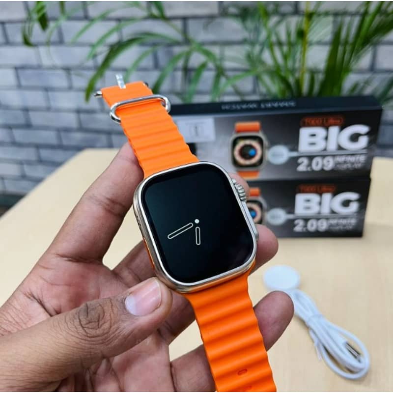 T900 Ultra Big 2.09-Inch Infinite Display Series 8 Smart Watch With Bl 6