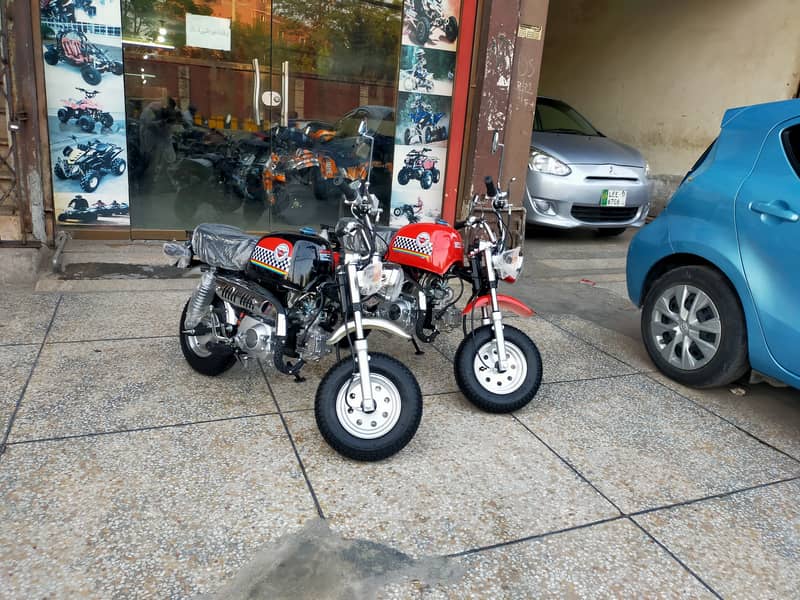 Brand New Monkey Gorilla & Atv Quad Bikes Availble At SUBHAN Shop Lhr 5