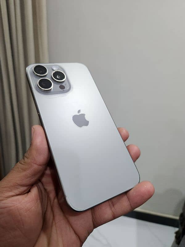 i phone 15 pro max 256 gb Natural Titanium Non PTA JV 0