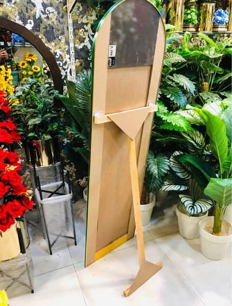 Full body mirror FREE DC… Standing Mirror with wooden stand 1