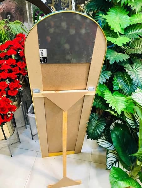 Full body mirror FREE DC… Standing Mirror with wooden stand 4