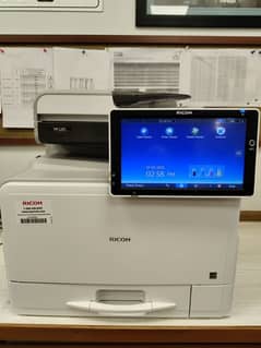 Ricoh MPC 307 color all in one photocopier.