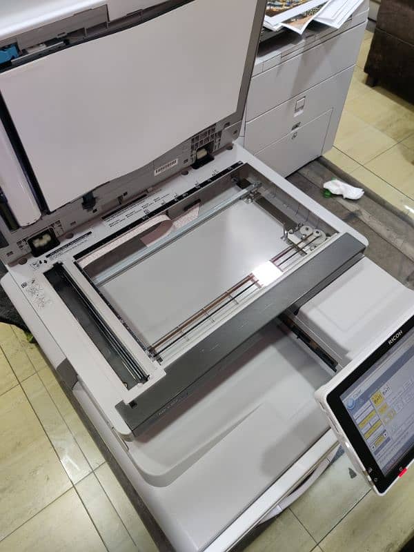 Ricoh MPC 307 color all in one photocopier. 9