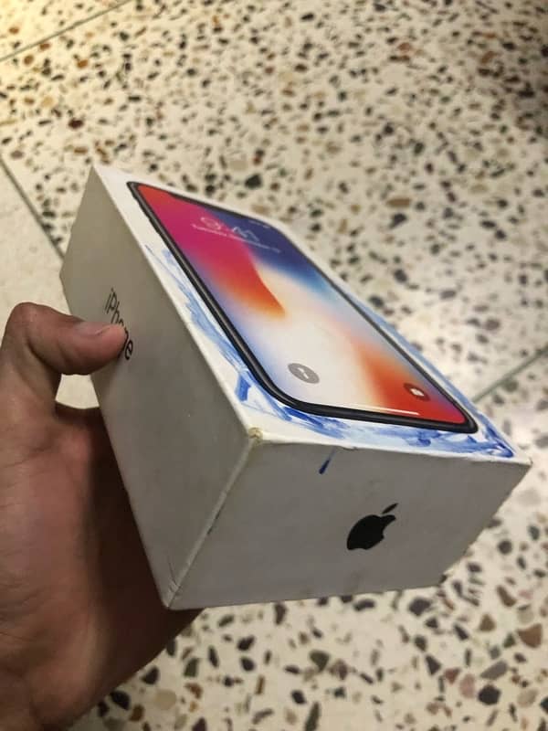 Iphone x with box 9