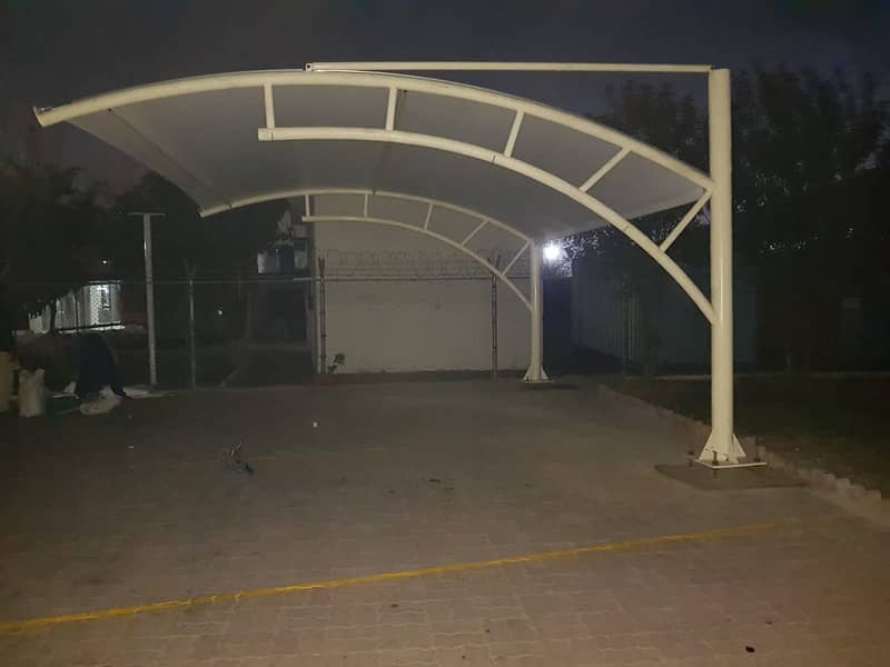 Tensile Car/ Parking Sheds | Pool Shed |Wall Shed | PVC Fabric Tensile 2