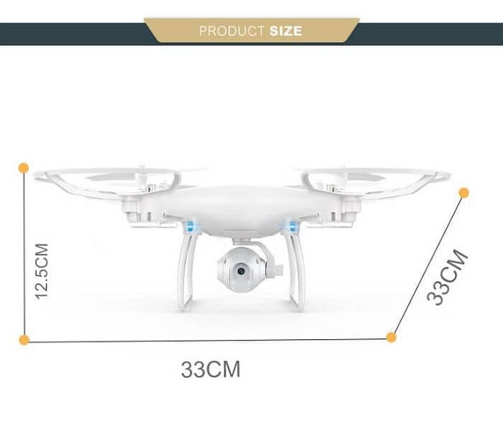 Explorers Drone Sky LH-X25S with HD Camera High Quality Camera Drone 3