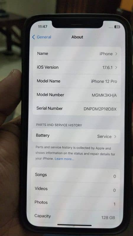 IPHONE 12PRO (NON PTA) 6