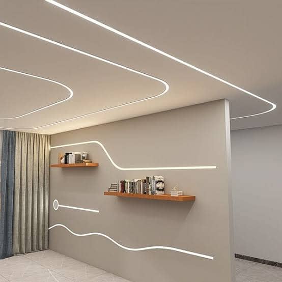 Profile light Linier Designer Rope Ceiling Wall LED SMD Strip Neon 0