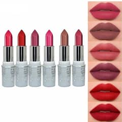 matt finish lipstick pack of  6