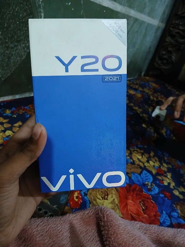 vivo y20 panel. broke but 100 work back lush 8