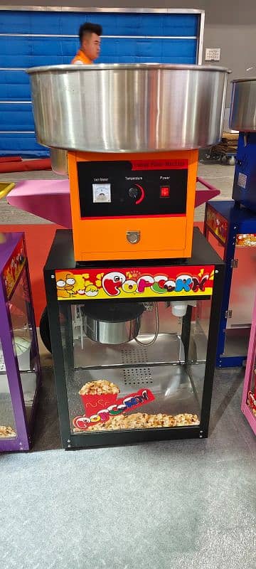 Cotton Candy Machine Pop corn Pizza Oven Breading tabal Slush Grill 0