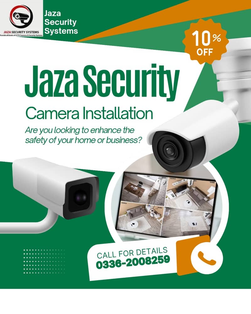 2 camera Package Available - CCTV Cameras Installation karachi 0