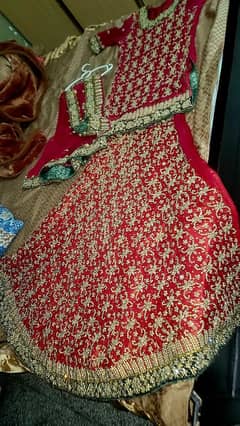 Beautiful Bridal Lehnga amazing  condition