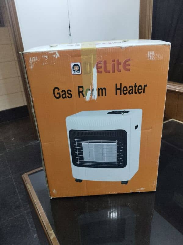 gas heater delite one time used only 0