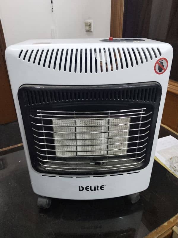 gas heater delite one time used only 2