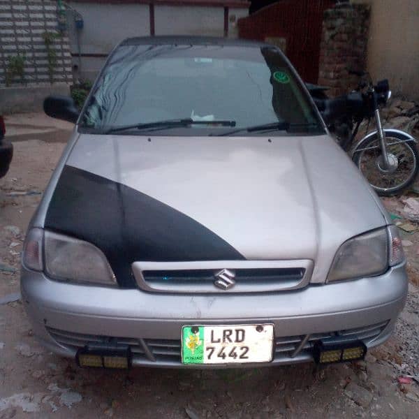 Suzuki Cultus VXR 2002 contact no. (03119581110) 0