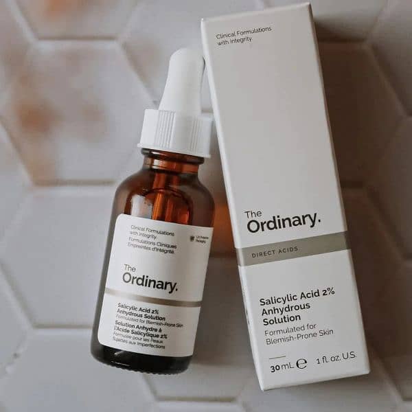 The ordinary serum salicylic acid 2% solution. 0