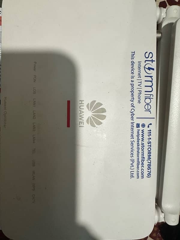 Storm Fiber Gpon Router 0