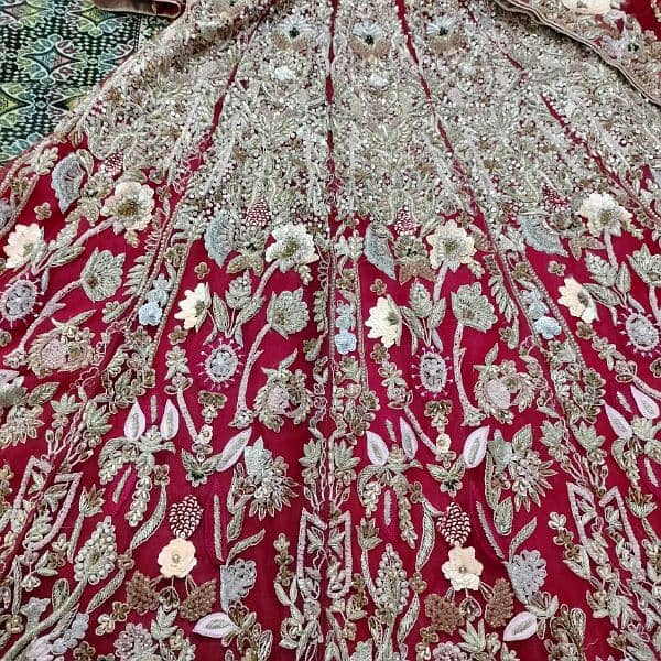 Beautiful Red Lehnga premium work 2