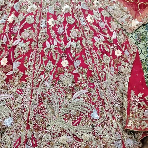 Beautiful Red Lehnga premium work 3