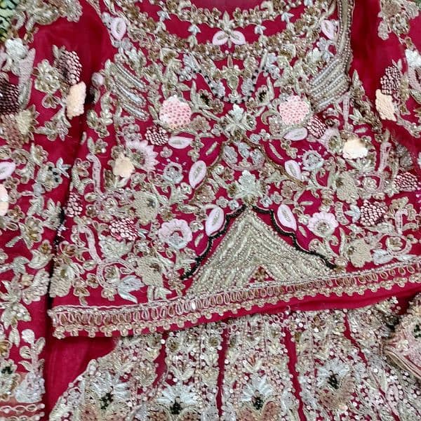 Beautiful Red Lehnga premium work 5