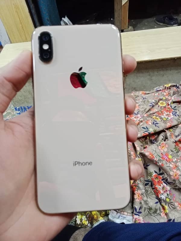 Iphone xs gold 6